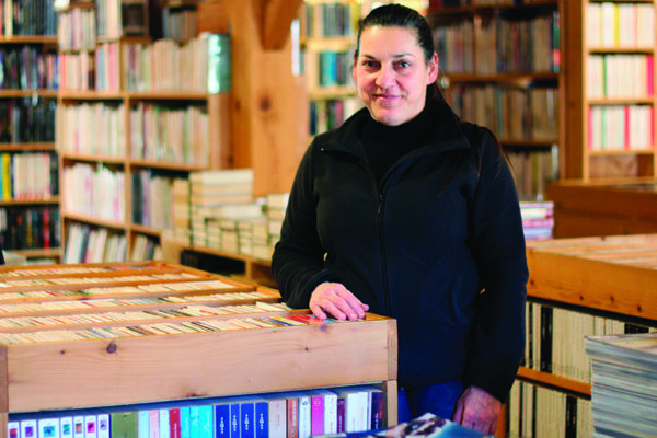 Françoise Baltzer, 51 ans a été l’une des pionnières avec sa librairie Les Caractères. 