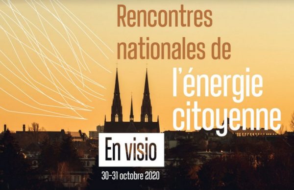 Le mouvement pour les énergies renouvelables se donne rendez-vous en ligne pour les Rencontres nationales de l'énergie citoyenne le 30 et 31 octobre 2020.