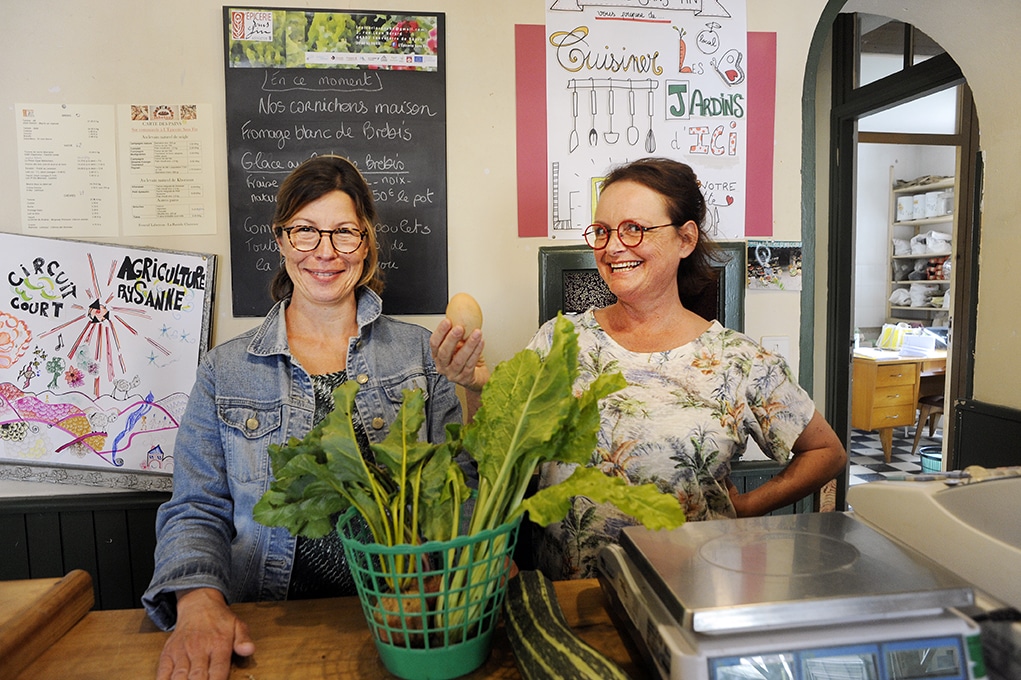 Cécile Gorlier (à gauche) et Marie-Catherine Altot ont créé bien plus qu’une épicerie.