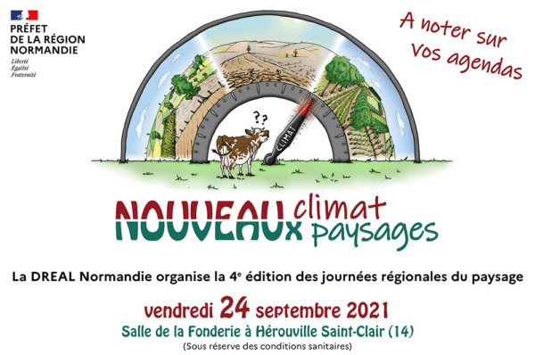 Agenda - Le 24 septembre 2021, se tient la 4ème édition des journées régionales du paysage.