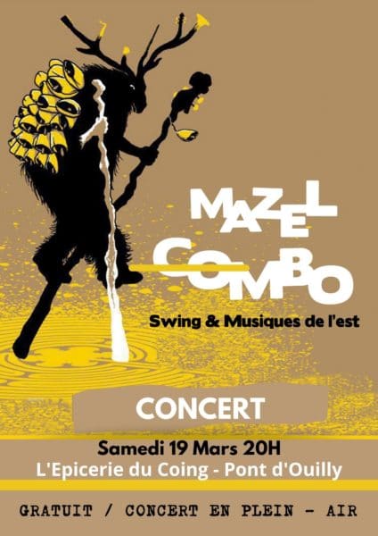 Concert de Mazel Combo à l'Épicerie du Coing