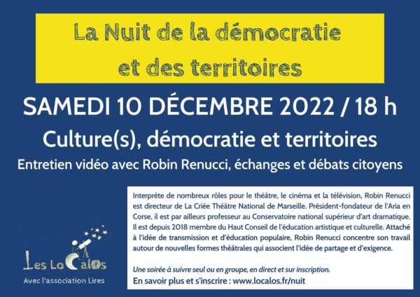 Démocratie et culture le 10 décembre 2022