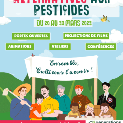 20 au 30 mars la semaine des alternatives aux pesticides