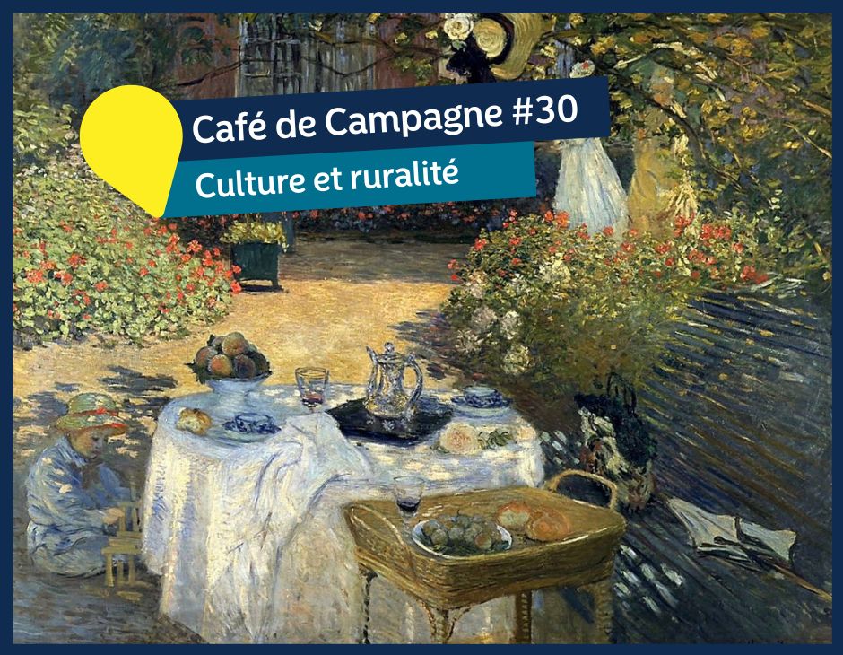 Le 30e café de Campagne d'Insite portera sur la Culture et la ruralité