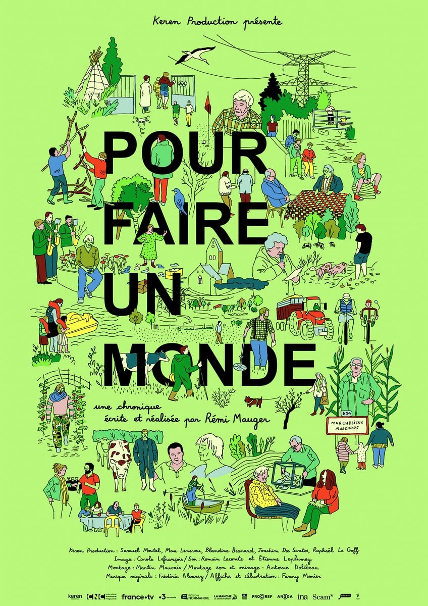 Affiche du film de Rémi Mauger Pour faire un monde (2023)