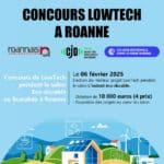 Le Centre des Jeunes Dirigeants de Roanne organise conjointement avec Roannais Agglomération et la CCI Lyon Métropole Saint Étienne Roanne un concours Low Tech.