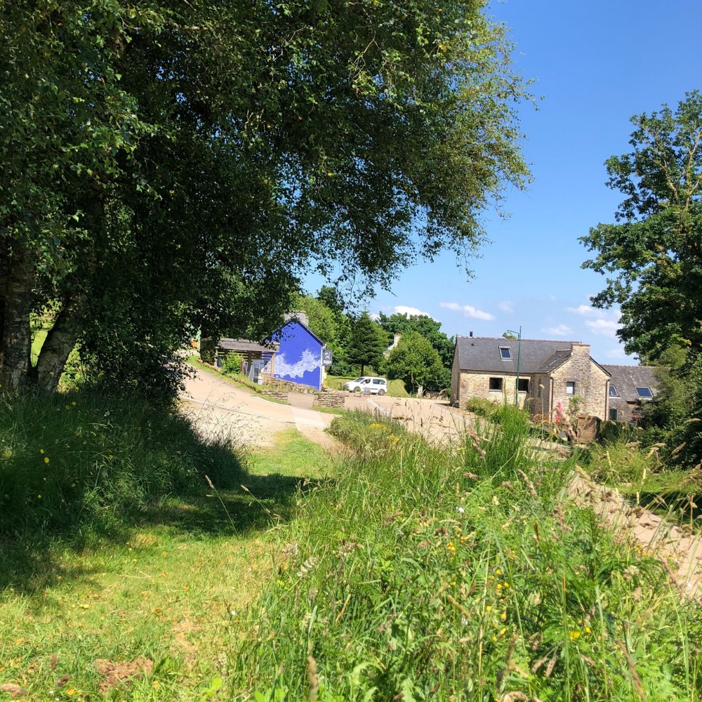 Futur emplacement de l'écohameau à Botmeur