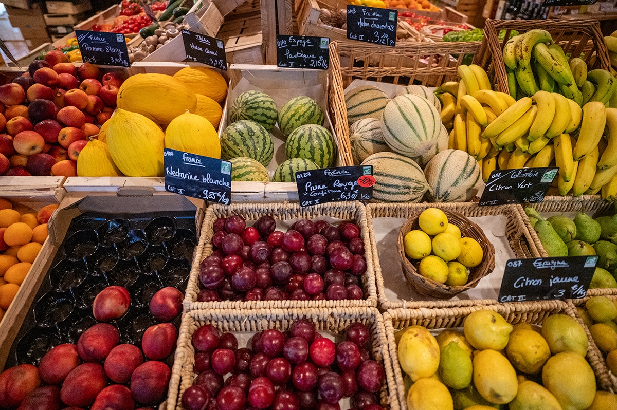 Fruits épicerie