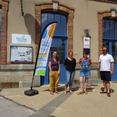 Familles rurales vient de s'installer dans l'ancienne Gare de Briouze