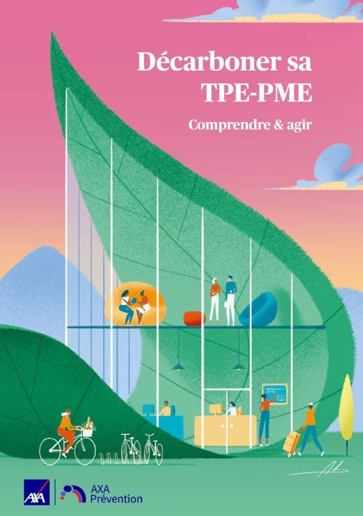 Couverture du Guide Décarboner sa TPE PME