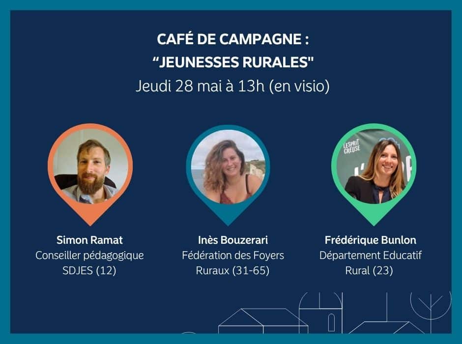 Intervenants café de campagne spécial jeunes ruraux