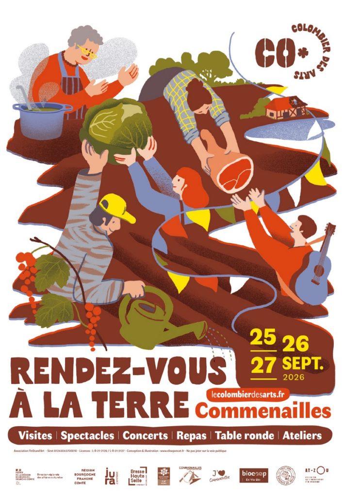 les Rendez-vous à la terre, du 25 au 27 septembre 2026, dans le village de Commenailles (Jura)