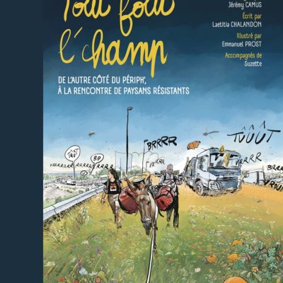 , Laëtitia Chalandon, autrice, et Emmanuel Prost, illustrateur, racontent dans cet ouvrage leurs rencontres avec une vingtaine de paysannes et paysans et quelques acteurs agricoles de la région lyonnaise.